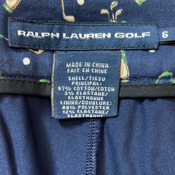 Ralph Lauren Blue Label Women’s Golf Tennis Athletic Skort Skirt Size 6 - Picture 4 of 7
